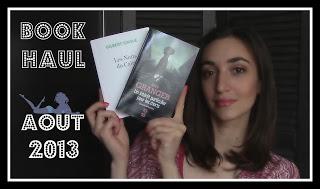 Book Haul : Août 2013