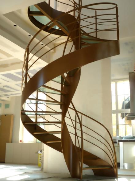 Escalier Design Hélicoïdal
