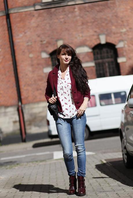 veste caban bordeaux Going back to...