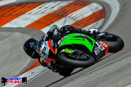 Axel Maurin en grande forme à Dijon-Prenois !