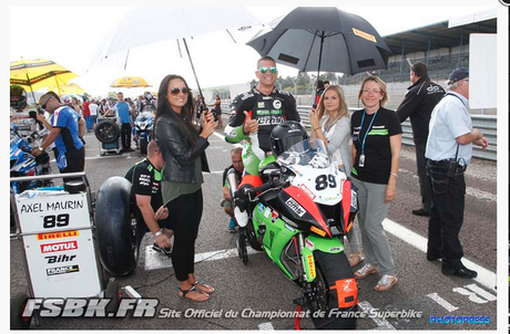 Axel Maurin en grande forme à Dijon-Prenois !