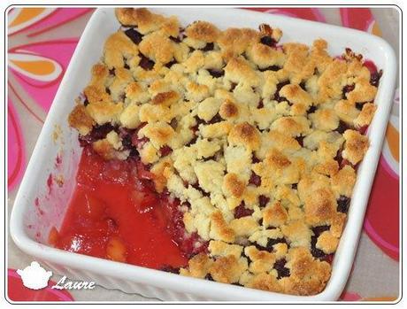 Crumble sans farine