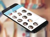Concept l'application ''Contacts'' 7...
