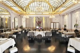 Hotel restaurant Vernet Paris champs elysees verriere gustave eiffel salle restaurant 340x226