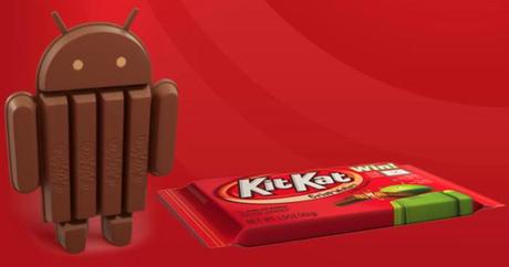 Android Kitkat pour la nouvelle version 4.4 de l'OS...