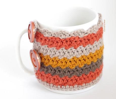 Cozy Mug housse Couvre tasse crochet par CocoFlower- www.cocoflower.net
