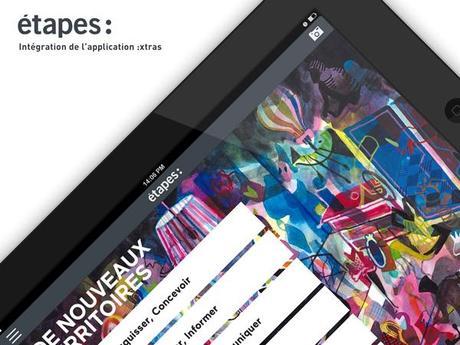 Nouvelle appli Ipad pour étapes