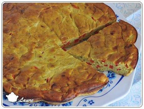 Flan haricot et poivron