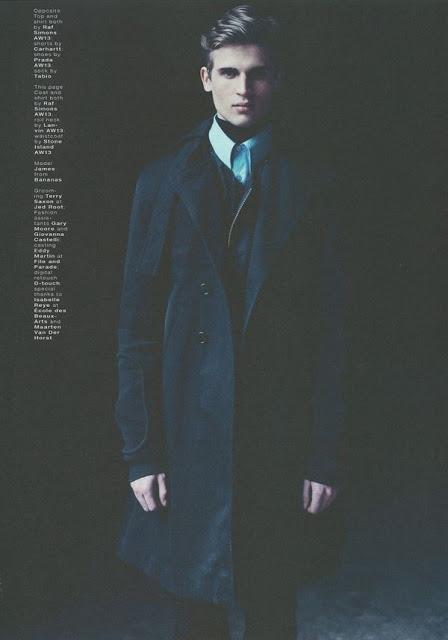 La mode Homme d'automne et hiver 2013 - 2014 par Hero Magazine.