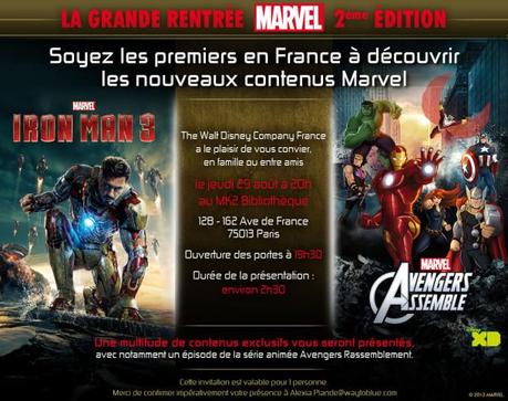 Invitation Marvel 2e edition