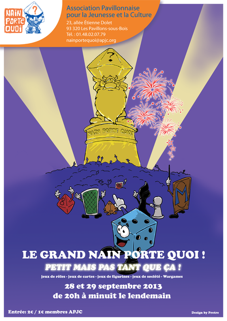 affiche grand nain porte quoi 3 [Convention] Grand Nain Porte Quoi   3ème édition