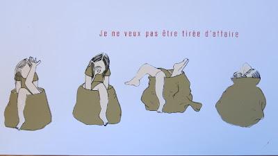 Je viens de terminer une longue série de sérigraphies