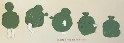 Je viens de terminer une longue série de sérigraphies