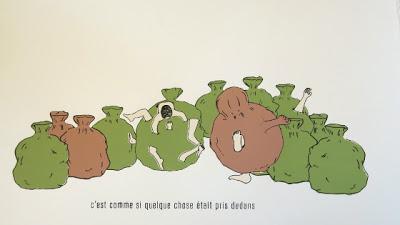 Je viens de terminer une longue série de sérigraphies