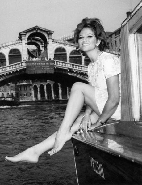 Claudia Cardinale à Venise en 1967