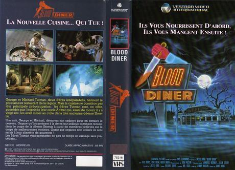 Blood Diner VHS