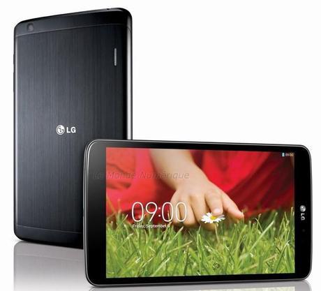 IFA 2013 : LG présente sa tablette G Pad 8.3 sous Android