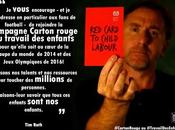 Comme Roth: «sortez carton rouge contre travail enfants!»