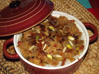 Riz Biryani à l'agneau