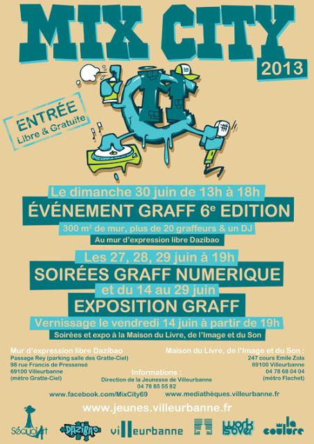 :: mix city 6 :: Villeurbanne, juin 2013