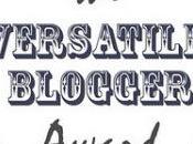 VERSATILE BLOGGER Award
