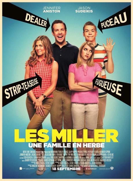 Les Miller, une famille en herbe - Affich