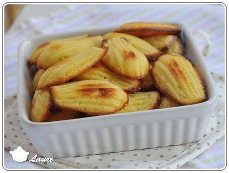 Madeleines au pamplemousse