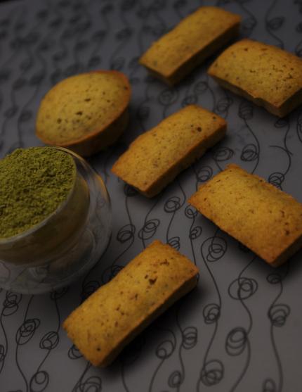 financiers thé matcha 3