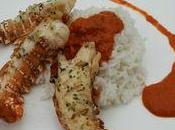 Queues Langoustes grillées