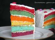 rainbow cake gâteau arc-en-ciel
