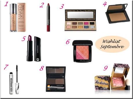 Wishlist Septembre