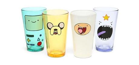 Adventure Time Face Pint Glass Set