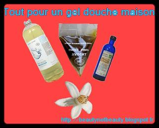 De la fleur d'oranger dans mon gel douche Bio