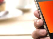 fonds d'écran pour votre iPhone, l'un rouge l'autre vert...