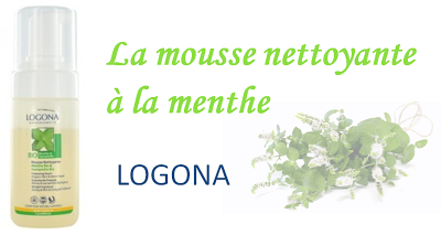 La mousse nettoyante à la menthe de Logona… Le mojito de votre salle de bain