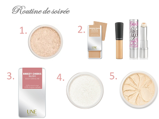 La routine Make-up de la gazette