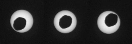 Eclipse du Soleil enregistrée par Curiosity (vidéo)