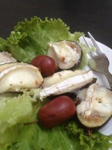 EN ENTRÉE OU EN DESSERT DES FIGUES GRATINÉES AU CHEVRE