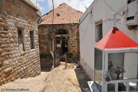 Pauvre maison! Photo (C) Ibrahim Chalhoub