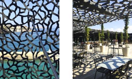 restaurant terrasse mucem, gérald passedat, bâtiment ricciotti