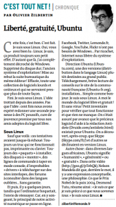 Cette fois, c’est bon. C’est fait. Je suis sous Linux. Ou...