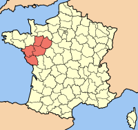 Pays-de-la-Loire map