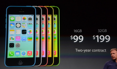 5cprix LiPhone 5C vient dêtre dévoilé par apple et il sera vendu 99 dollars