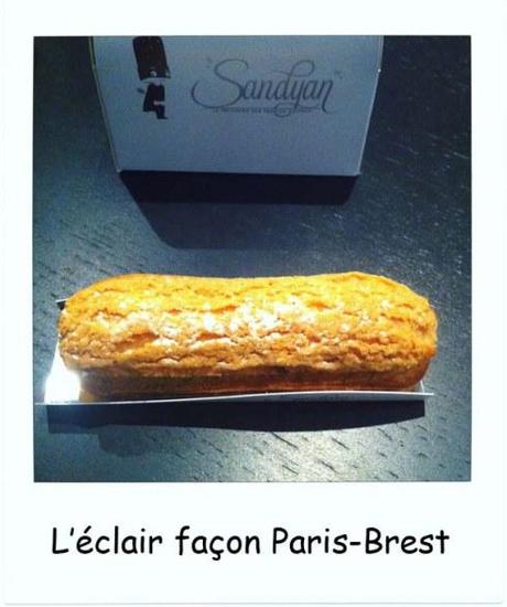 Sandyan Toulouse L'éclair façon Paris-Brest par Yannick Delpech - Charonbelli's blog de cuisine