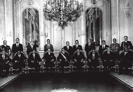 Allende et ses ministres