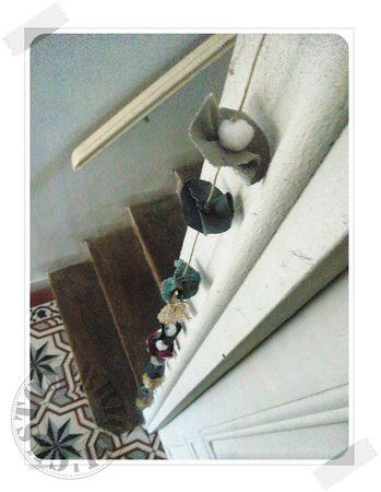 Guirlande dessus détails