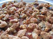 Plat Crumble Ratatouille, Parmesan Chèvre