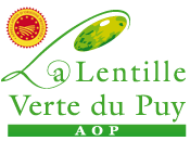 Mesdeux partenariat :Lentilles vertes Velay L'escargot