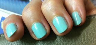 Mes ongles en Mint Candy Apple ... [Essie]