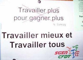 Le 1er mai, Sarkozy s'amuse